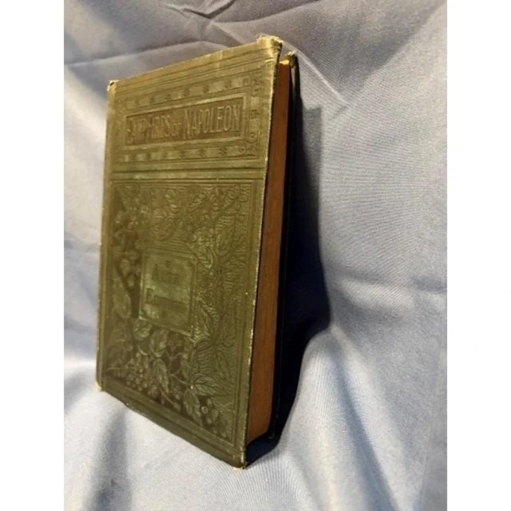 Antique 1854 Campfires‎ of Napoleon Hardcover Book by Henry C. Watson